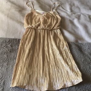 Champagne Mini Dress